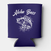 Aloha Bass Blue Hawaiian Blikjeskoeler (Voorkant)