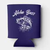 Aloha Bass Blue Hawaiian Blikjeskoeler (Achterkant)