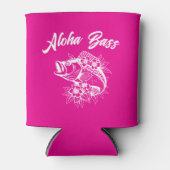 Aloha Bass Hawaiian Pink Blikjeskoeler (Voorkant)
