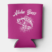 Aloha Bass Hawaiian Pink Blikjeskoeler (Voorkant)