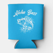 Aloha Bass Light Blue Hawaiian Blikjeskoeler (Voorkant)