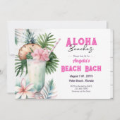 Aloha Beach Bachelorette Party en Routebeschrijvin Kaart (Voorkant)