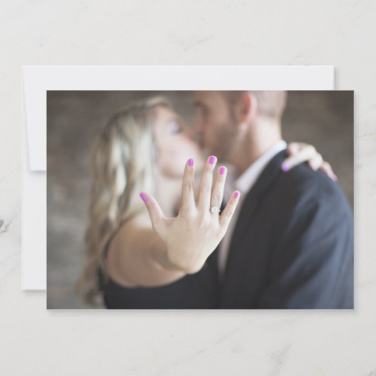 Aloha Beach Destination Wedding Photo Save The Date (Achterkant)