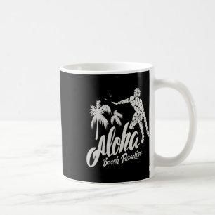 Aloha Beach Paradijs Surfen Surfen Koffiemok