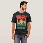 Aloha Beach Paradise Ocean Tropical Summer Vacatio T-shirt (Voorkant volledig)