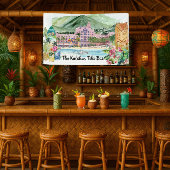 Aloha Beach | Personalized Tiki Bar Luau Party  Spandoek