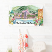Aloha Beach | Personalized Tiki Bar Luau Party  Spandoek (Insitu)
