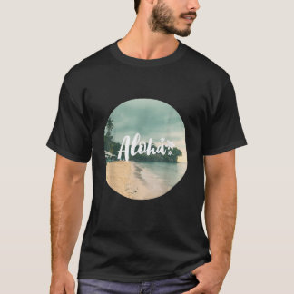 Aloha Beach Retro Hawaiian Tiki Hula Tropische Isl T-shirt