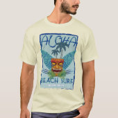 Aloha - Beach Surf T-shirt (Voorkant)