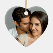 Aloha Beach Tropical Flowers Foto Keramisch Ornament (Achterkant)