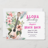 Aloha Beach Vrijgezellenfeest Weekend Kaart (Voorkant)