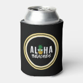 Aloha Beaches anananas Blikjeskoeler (Blikje Voorkant)