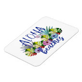 Aloha Beaches Funny Cruise Deurmarker Hawaiian Magneet (Linkerzijde)
