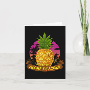 Aloha Beaches Hawaii Pineapple State Lovers Hawaii Kaart