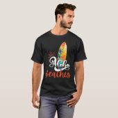 Aloha Beaches Heren T-shirt (Voorkant volledig)
