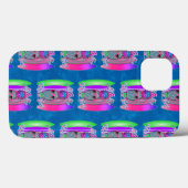 Aloha Beaches Summer Surfing Pineapple Case-Mate iPhone Case (Achterkant (horizontaal))