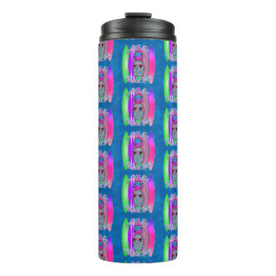 Aloha beaches Summer Surfing Pineapple Thermosbeker