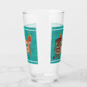 Aloha Beaches Tiki Torches Hawaiian Luau Bamboo Glas (Links)