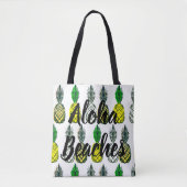 Aloha Beaches Tote Bag (Voorkant)