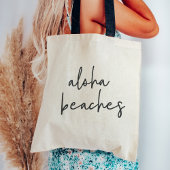 Aloha Beaches Tote Bag