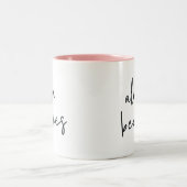 Aloha Beaches Tweekleurige Koffiemok (Center)