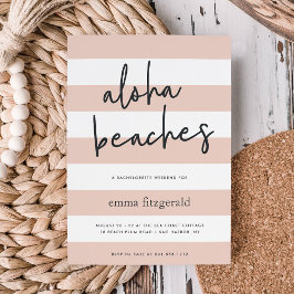 Aloha Beaches | Uitnodiging Weekend Getaway