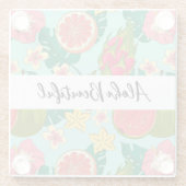 Aloha Beautiful Glass Onderzetter (Achterkant)