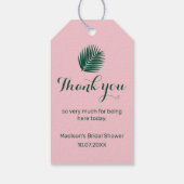 Aloha Bedankt Cadeaulabel (Achterkant)