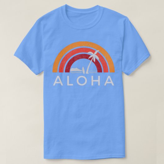 Aloha-beugel Hawaï-Surf Hawaï T-shirt (Design voorkant)