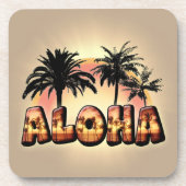 Aloha Bier Onderzetter (Voorkant)
