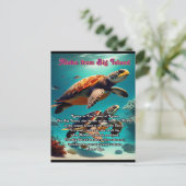 Aloha Big Island Hawaii Briefkaart (Staand voorkant)