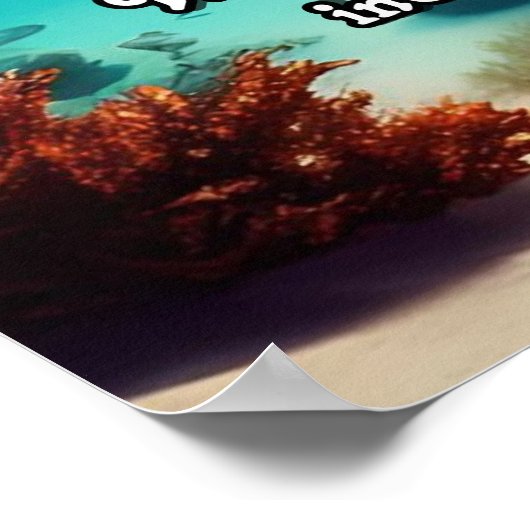 Aloha Big Island Hawaii Poster (Hoek)