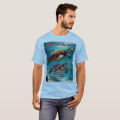 Aloha Big Island Hawaii T-shirt (Voorkant volledig)