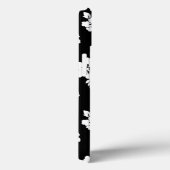 Aloha Black Classic Hawaiian Seamless Pattern Case-Mate iPhone Case (Achterkant / Rechts)