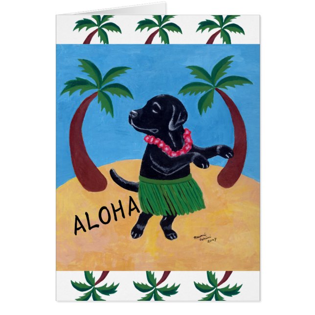 Aloha Black Labrador (Voorkant)