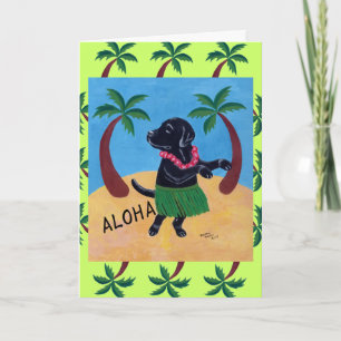 Aloha Black Labrador Kaart