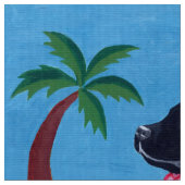 Aloha Black Labrador Stof (Close Up)