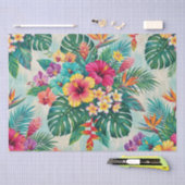 Aloha Bloeiende Tropische Bloemen Tissuepapier (Craft)