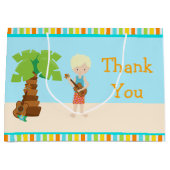 Aloha Blonde Boy Bedankt Groot Cadeauzakje (Voorkant)