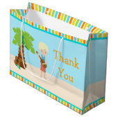 Aloha Blonde Boy Bedankt Groot Cadeauzakje (Voorkant Gekanteld)