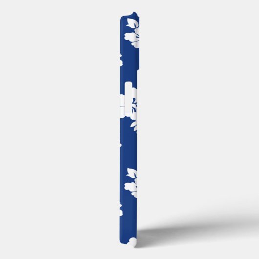 Aloha Blue Classic Hawaiian Seamless Pattern Case-Mate iPhone Case (Achterkant / Rechts)