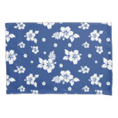 Aloha Blue Classic Hawaiian Seamless Pattern Kussensloop (Voorkant-Links)