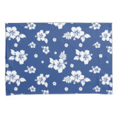 Aloha Blue Classic Hawaiian Seamless Pattern Kussensloop (Voorkant-Rechts)