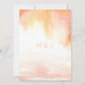 Aloha Boho Freesia Roze Pop  Kaart (Achterkant)