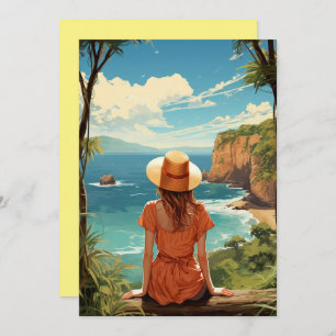 Aloha Breeze, Groeten van tropisch eiland Feestdagenkaart