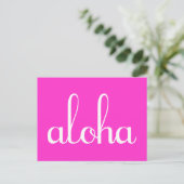 Aloha! Briefkaart (Staand voorkant)