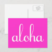 Aloha! Briefkaart (Voorkant / Achterkant)