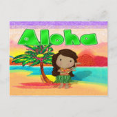Aloha! Briefkaart (Voorkant)