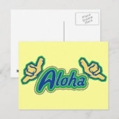 Aloha Briefkaart (Voorkant / Achterkant)