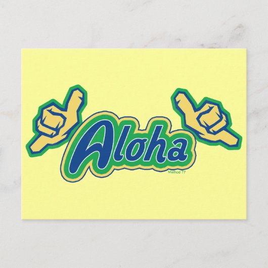 Aloha Briefkaart (Voorkant)